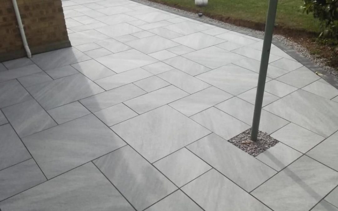 Porcelain Paving Installation