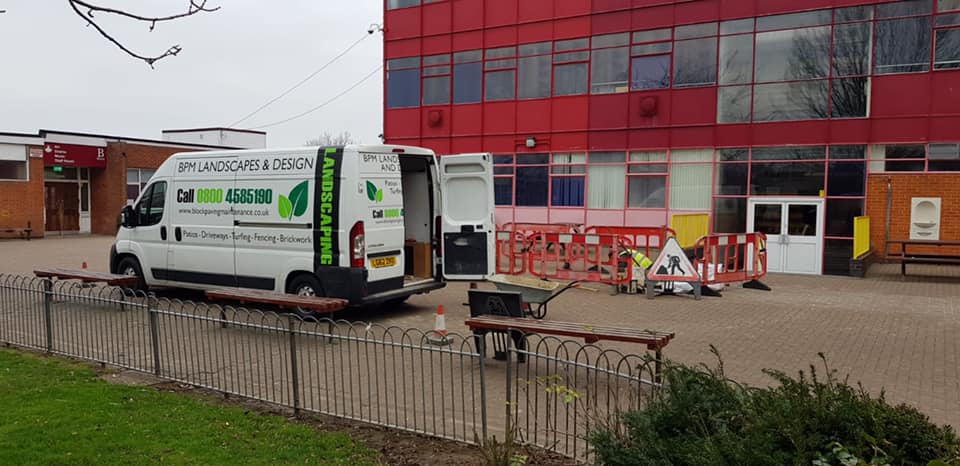 Garden Landscaping at The Boswells School Chelmsford
