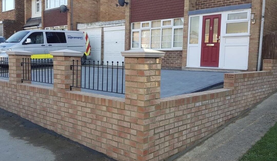 Brick Wall & Driveway Installation