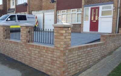 Brick Wall & Driveway Installation