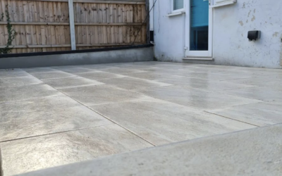 Porcelain Raised Patio