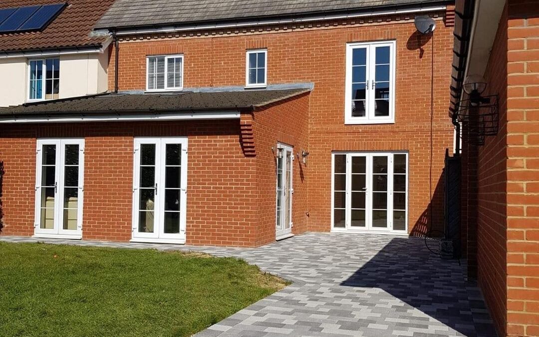 Patio Block Paving Garden Design