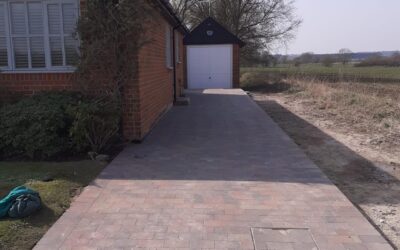 Bradstone Woburn Original Block Paving Driveway