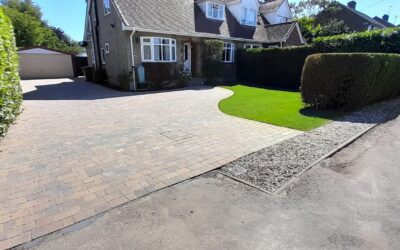 Another recently completed block paving driveway