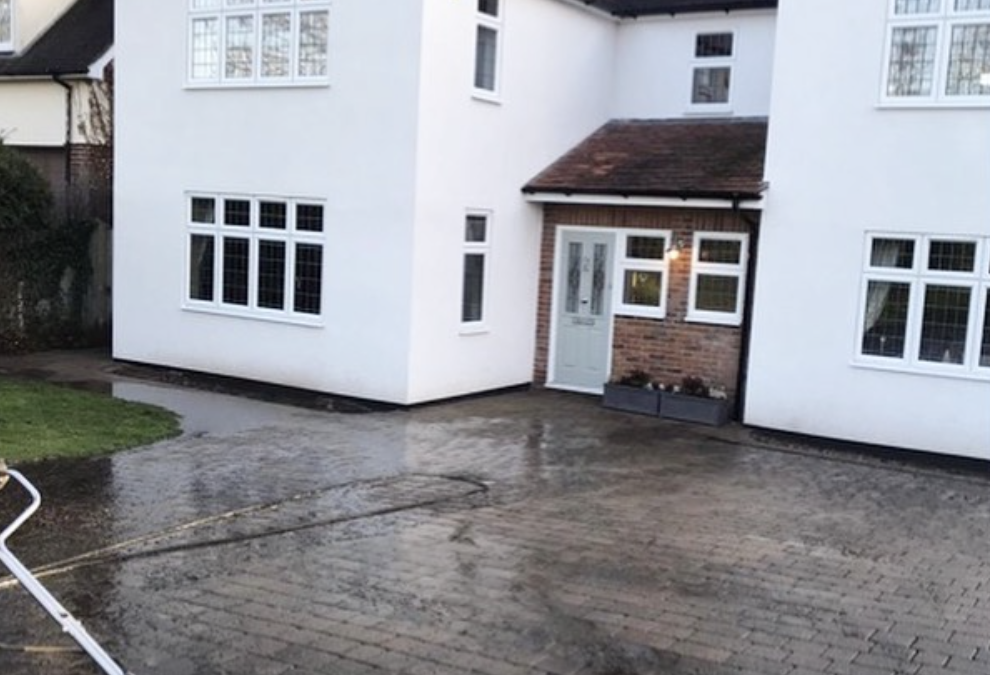 Driveway Pressure Washing