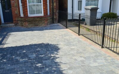 Before and after Block Paving…