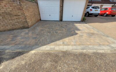 Block Paving House Front & Driveway