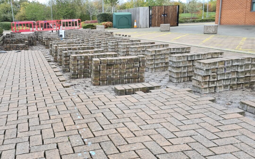 Block Paving Car Park Repairs
