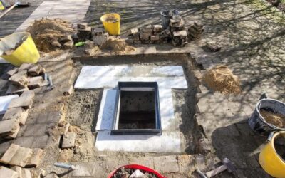 Recessed Manhole Installation